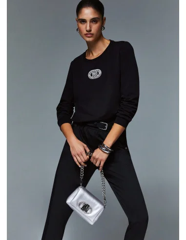 Sweatshirt With Liu Jo Jewel Detailing