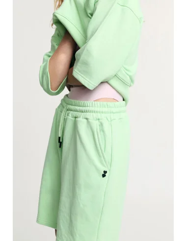 Regular-Fit Bermuda Shorts With Elastic And Pockets Please