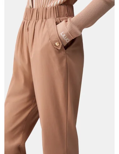 Liu Jo Pantalon slim avec revers