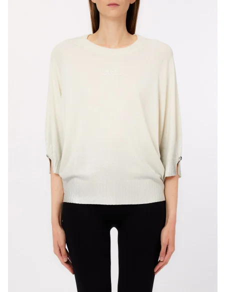 Liu Jo Laminated Effect Sweater