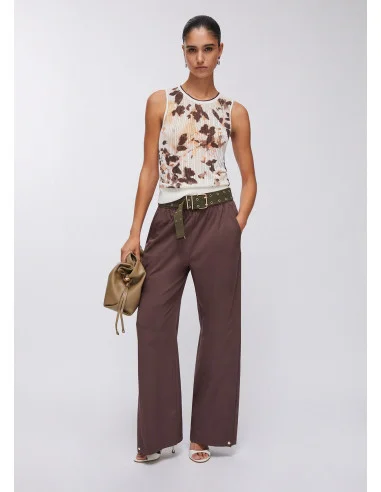 Pantaloni Con Spacchetti Liu Jo