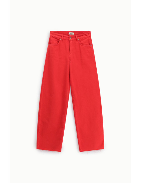 High-Waisted Five-Pocket Wide-Leg Jeans Dixie