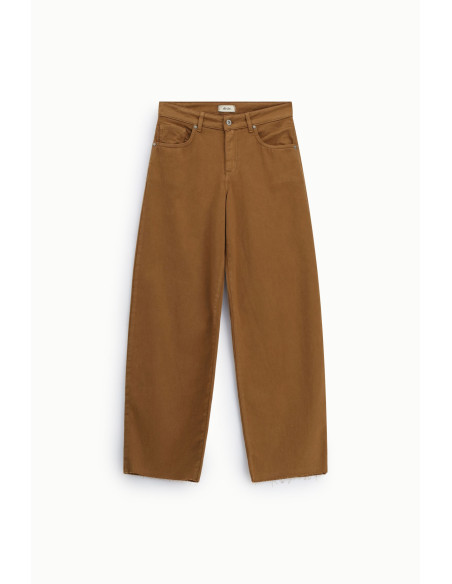 Jeans Gamba Ampia Cinque Tasche Vita Alta Dixie