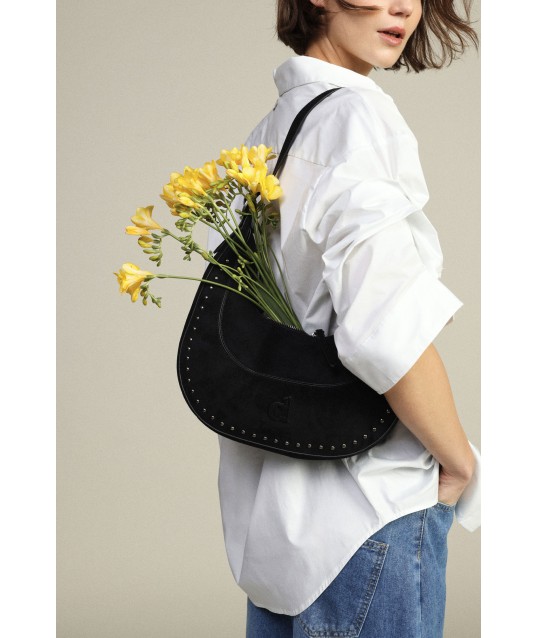 Sac hobo avec détails métalliques Dixie