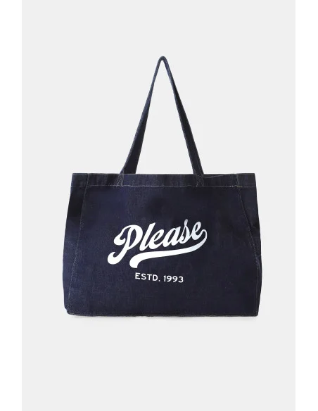 Bag Shopper Large Print Front Logo Please