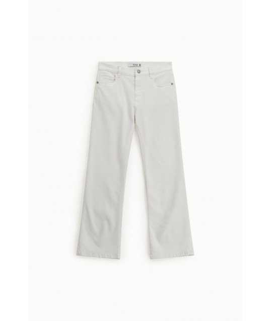 Flare Jeans Five Pockets High Waist Please