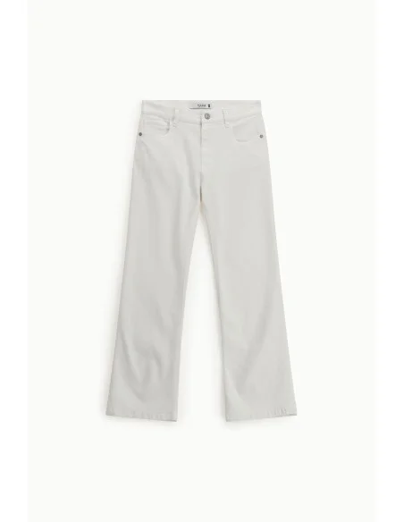 Jeans Flare Cinque Tasche Vita Alta Please