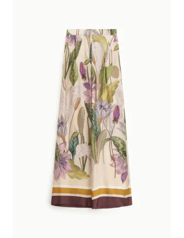Palace Trousers Botanical Fantasy High Waisted Dixie