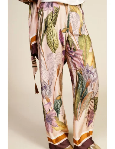 Palace Pantalon Botanical Fantasy Taille Haute Dixie