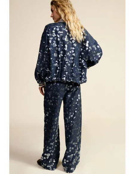 Pantalon Palace Fantasy Sequins Taille Haute Dixie