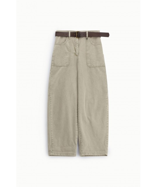 High Waisted Palace Trousers With Patch Pockets Dixie