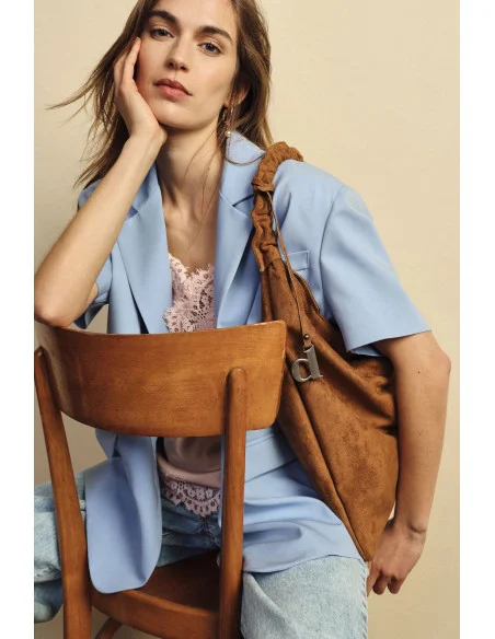 Blazer Maniche Corte Con Tasche A Filetto Dixie