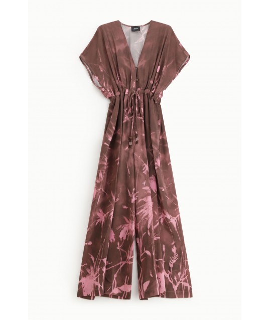 Dixie Wide Floral Print Jumpsuit