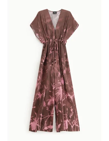Combinaison ample à imprimé floral Dixie