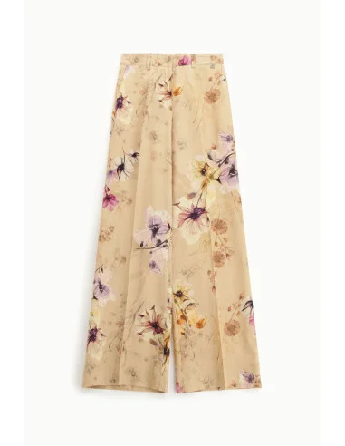 Pantaloni Ampi A Fiori Eleganti Dixie