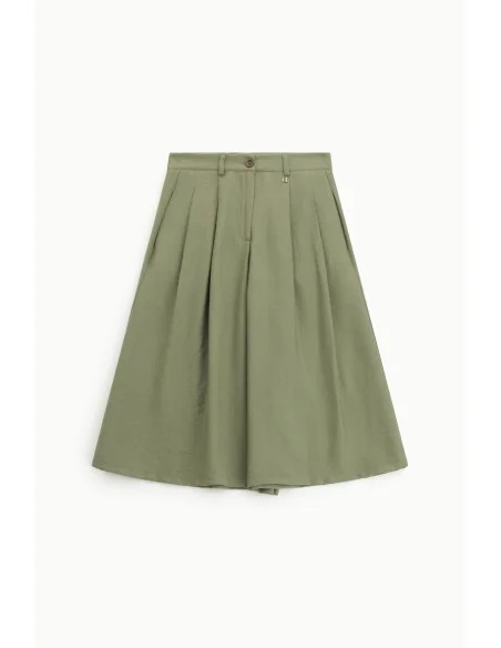 Pantalon large à plis souples Dixie