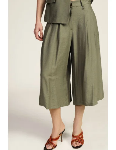 Pantaloni Ampi A Pieghe Morbide Dixie