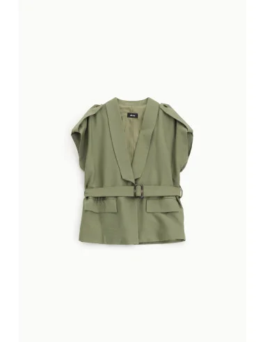 Gilet avec ceinture et poches Dixie