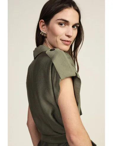 Gilet avec ceinture et poches Dixie