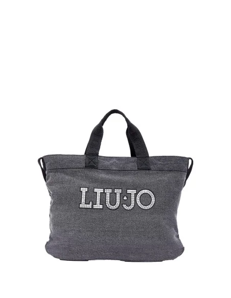 Grand sac fourre-tout avec logo Liu Jo