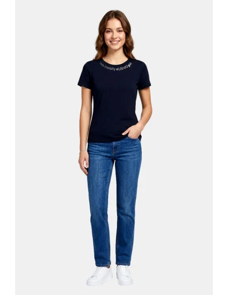 T-Shirt Con Logo Stampato Liu Jo