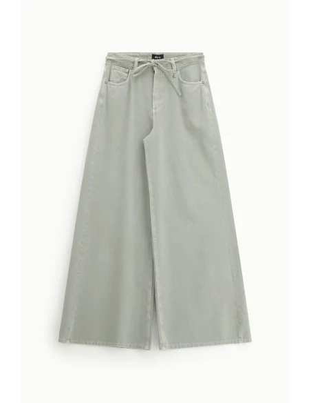 Jeans A Zampa Con Cintura Dixie