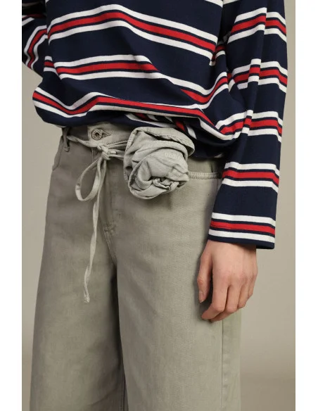 Jeans A Zampa Con Cintura Dixie