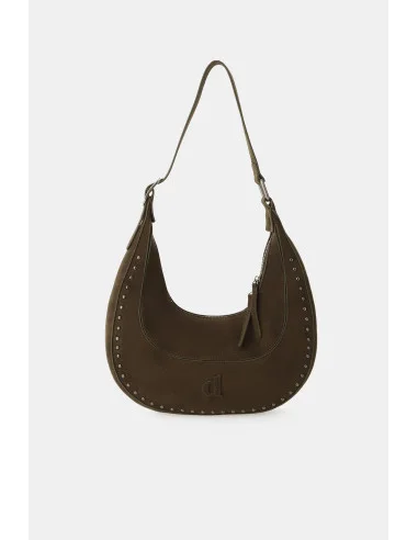 Borsa Hobo Con Dettagli Metallici Dixie