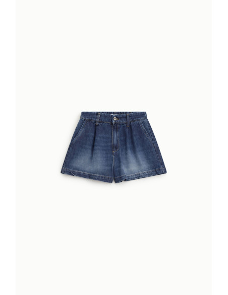Regular-Fit Shorts With Darts And Front Pockets Please - Vestiti Fi...
