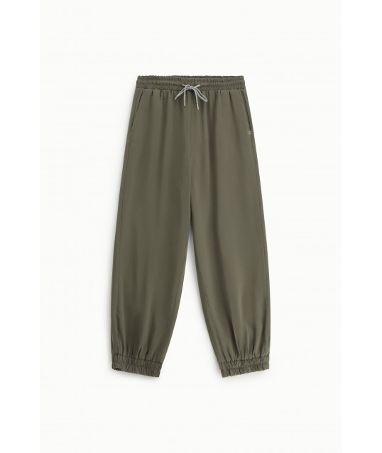 Trousers With Elastic Waist And Jogger Bottom Please