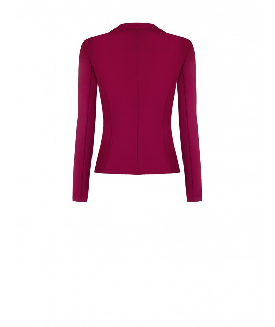 Giacca Blazer Sfiancata In Scuba Crepe Rinascimento