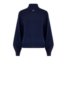 Rinascimento Virgin Wool Blend Turtleneck Sweater 2