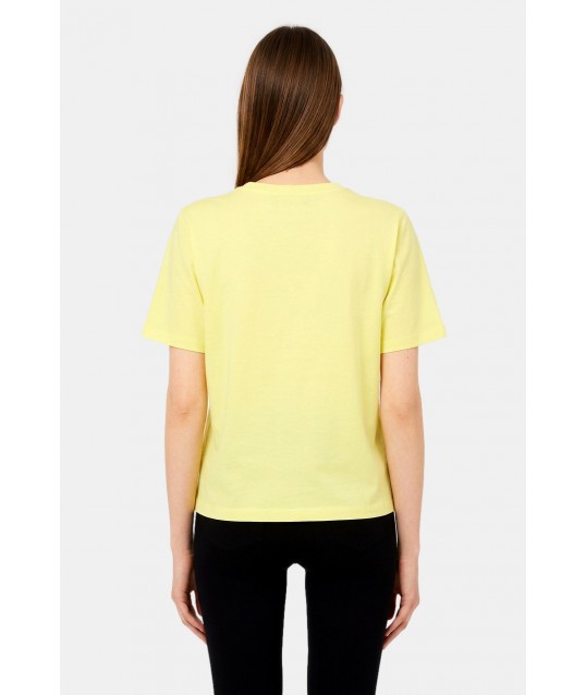T-Shirt With Liu Jo Logo And Print