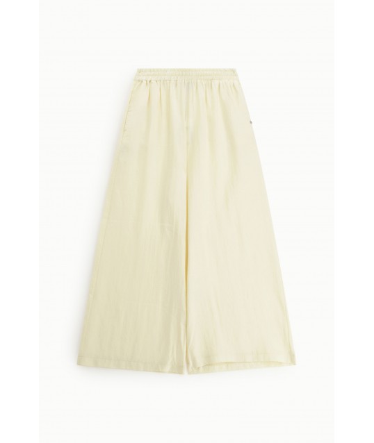 Pantalon large à taille haute Please