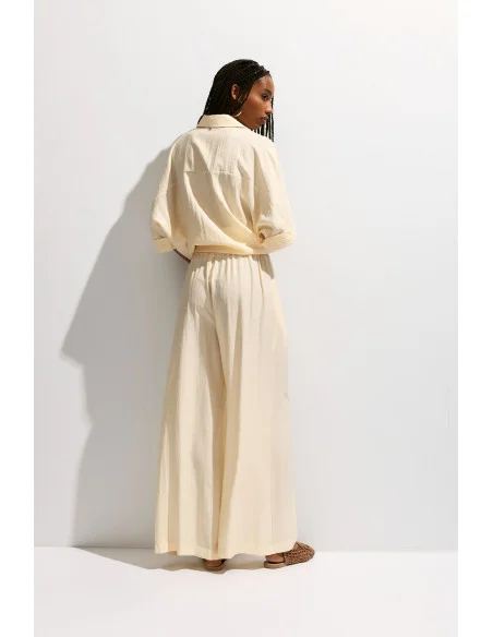 Wide High Waisted Trousers Please
