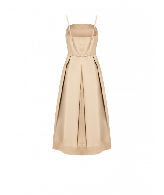 Robe longue en coton avec poches Rinascimento