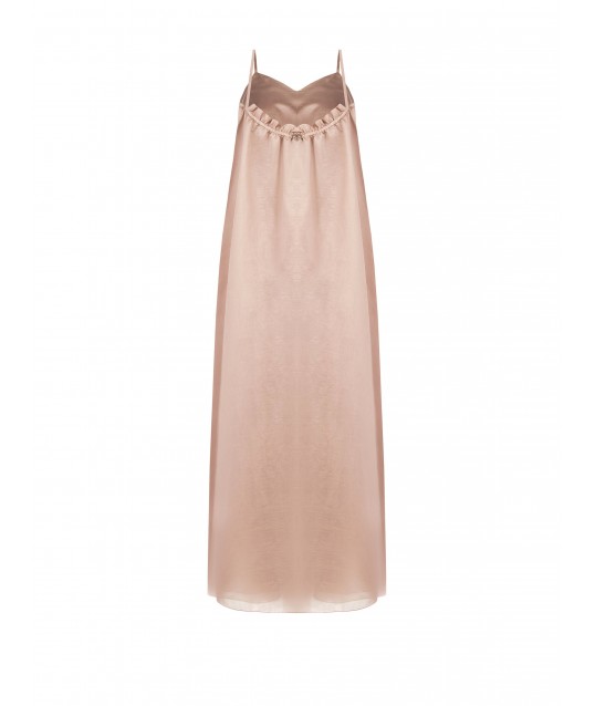 Rinascimento - Robe longue trapèze en lyocell ultraléger