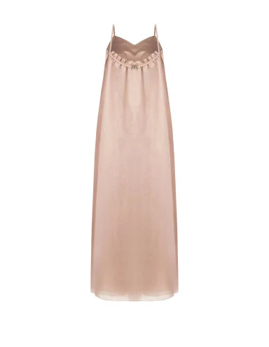 Rinascimento Ultralight Lyocell Trapeze Maxi Dress