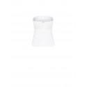 Cotton Top With Pleated Band And Buttons From Rinascimento Shirt