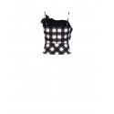 Top Bustier In Misto Cotone Con Maxi Fiocco Rinascimento
