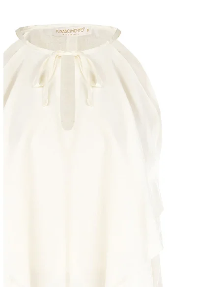 Rinascimento Ultralight Lyocell Sheer Tops