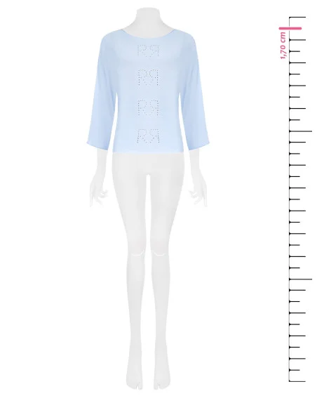 Top Ampio In Maglia Leggera Con Logo Rr Traforato Rinascimento