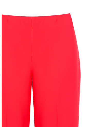 Pantalon Palace en tissu fluide avec fermeture éclair latérale Rinascimento