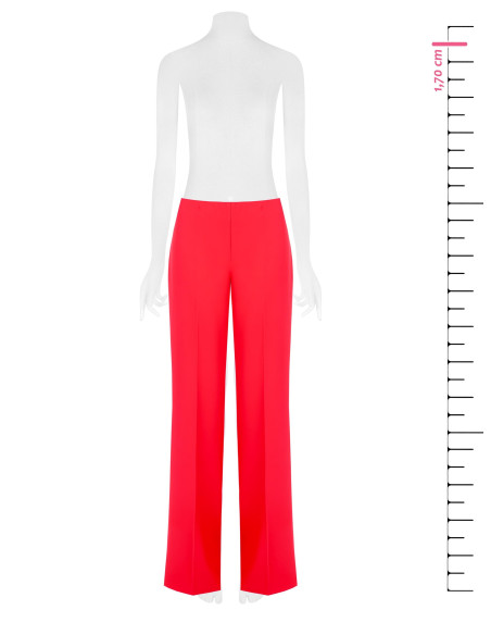 Pantalon Palace en tissu fluide avec fermeture éclair latérale Rinascimento