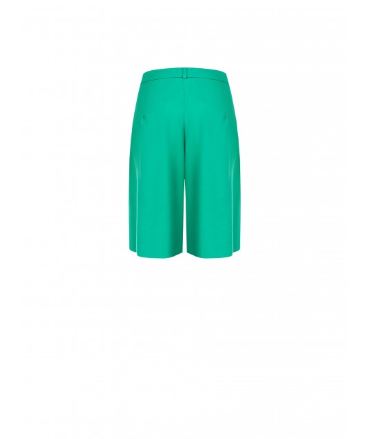 Bermuda In Misto Cotone Con Pince E Tasche Rinascimento