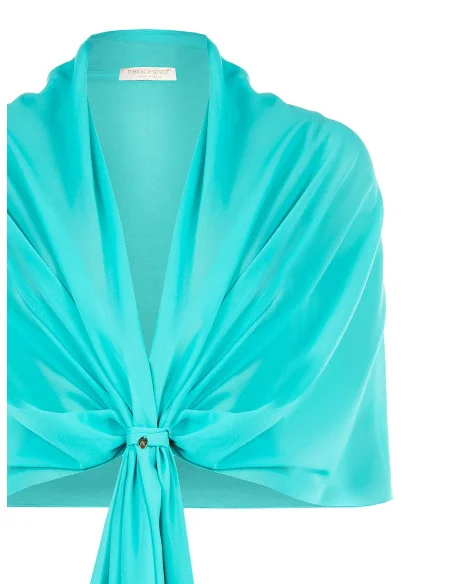 Foulard Coprispalle In Georgette Rinascimento