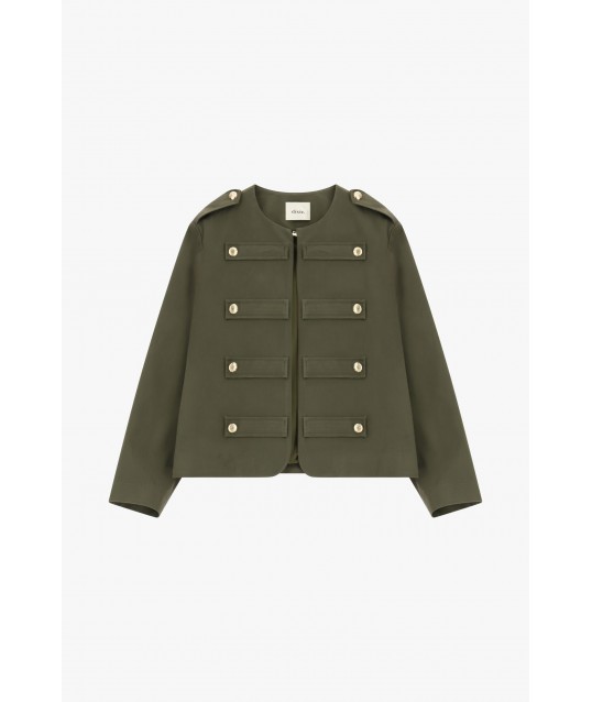 Veste courte avec poches et boutons Dixie
