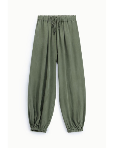 Pantaloni Jogging Ampi Con Polsini Elastici Dixie