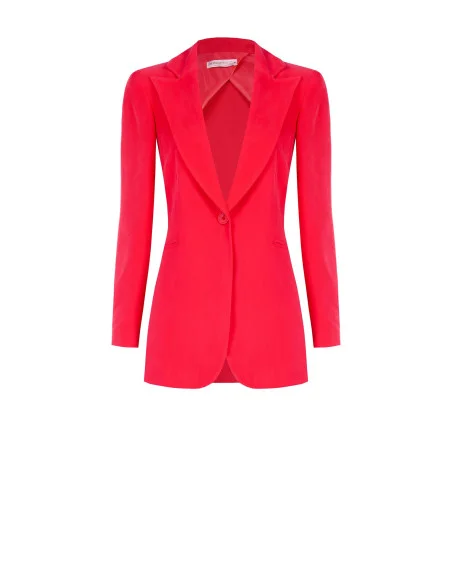 Rinascimento Viscose Blend Blazer Jacket