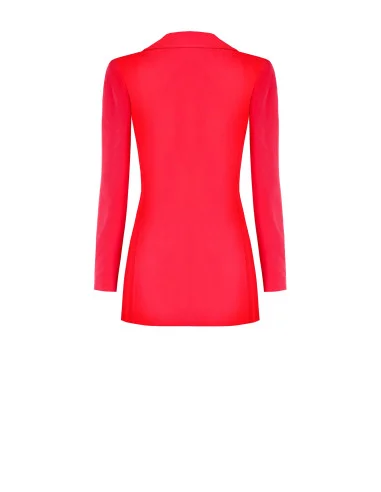 Giacca Blazer Sfiancata In Misto Viscosa Rinascimento